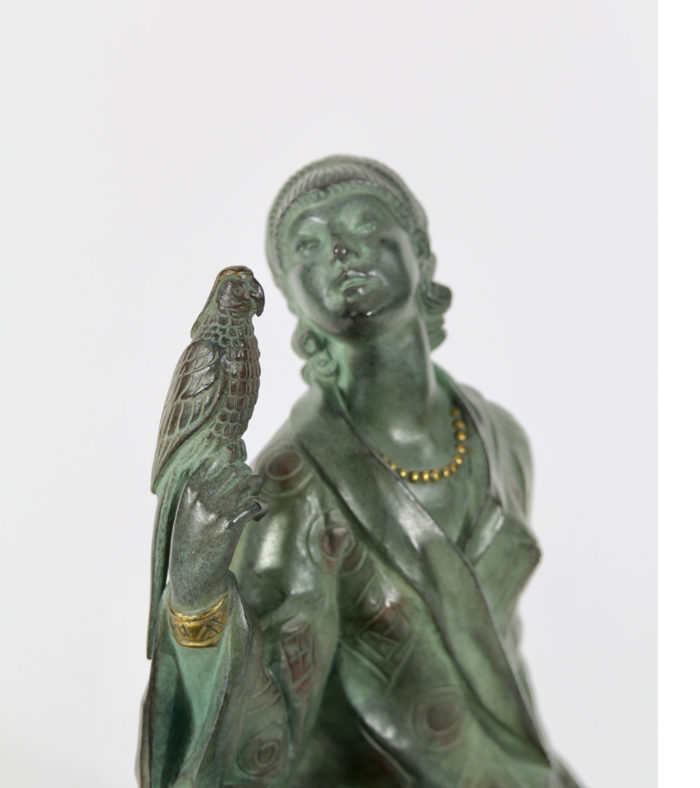 Sculpture Bronze Chiparus Descomps Philippe
