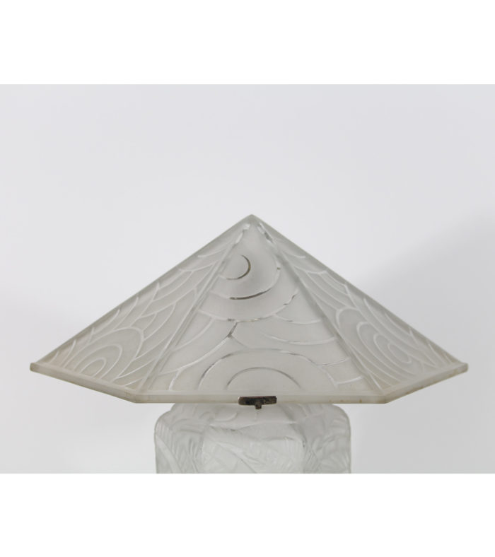 Lampe Art deco D'Avesn Lalique Muller Daum
