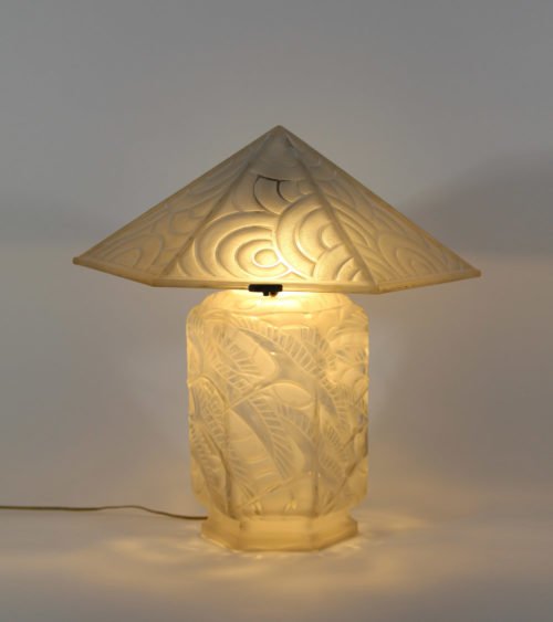 Luminaire Art Deco Lalique Daum Muller