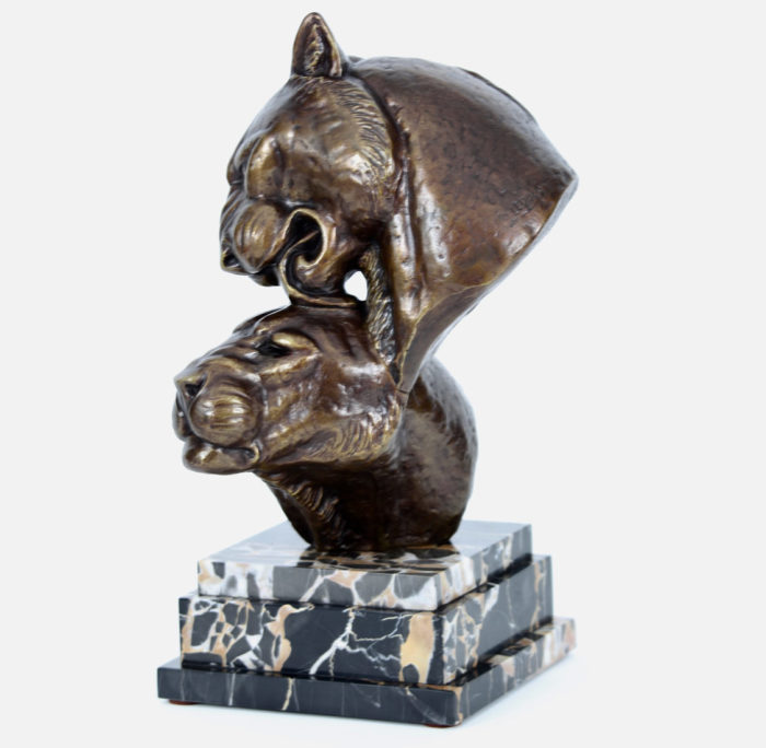 AV Becquerel F Pompon S Lavroff I Rochard Bronzes animaliers Art DEco
